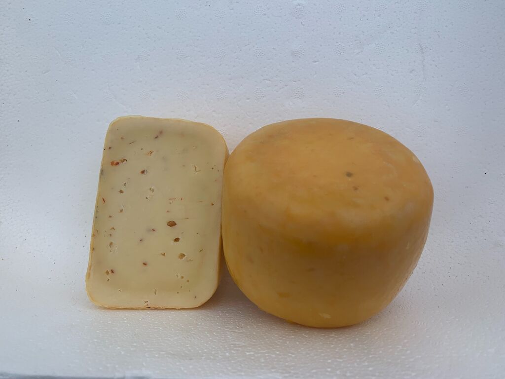 Hvidløg-løg ost