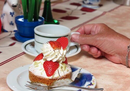Koffie en gebak
